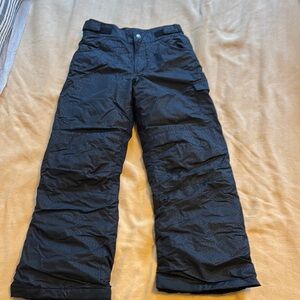Columbia Kids Black Snow Pants